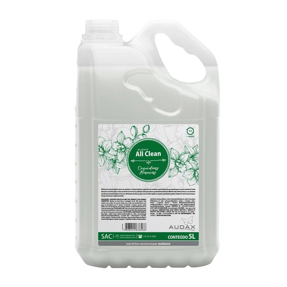 Sabonete Líquido All Clean Orquídeas Brancas 5 Litros Audax