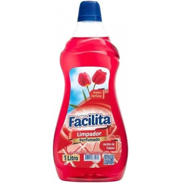 Limpador Perfumado Jardim de Tulipas Facilita 1L Audax