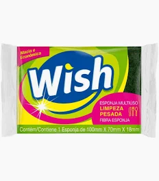 Esponja Dupla Face Wish
